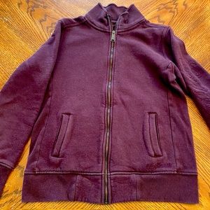 Womens Maroon Carhartt Zip Jacket